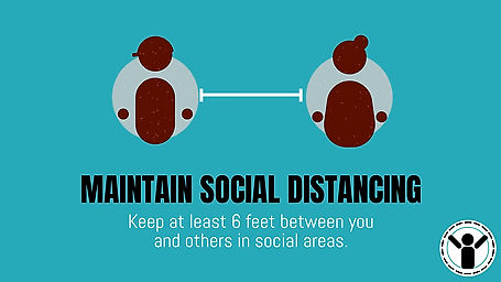 Social Distancing Infographic